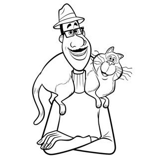 Soul coloring page 6