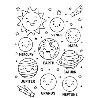 Happy Planets: A Journey Through Our Solar System