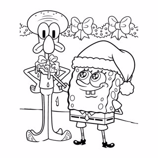 SpongeBob SquarePants coloring page 7