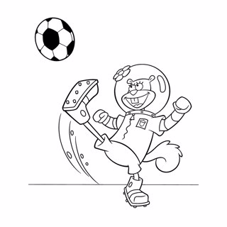 SpongeBob SquarePants coloring page 10