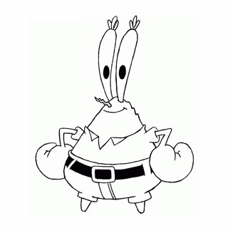 SpongeBob SquarePants coloring page 11