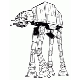 Star Wars coloring page 3