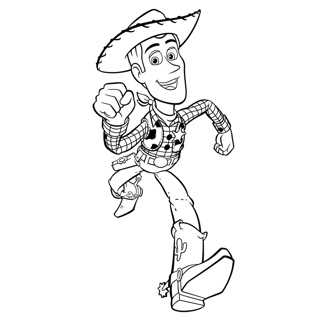 Toy Story coloring page 2