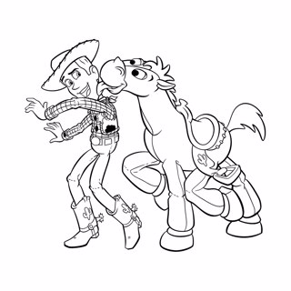 Toy Story coloring page 5