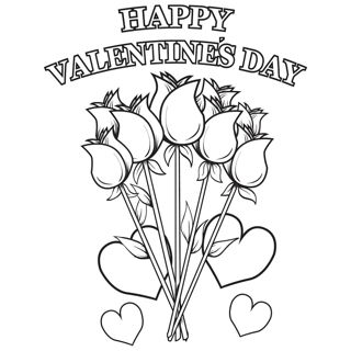 Romantic Roses for Valentine's Day Celebration