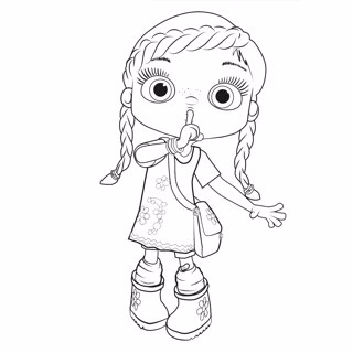 Wissper coloring page 1