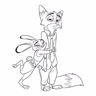 Zootropolis coloring page 11