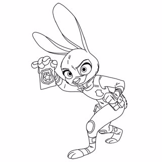 Zootropolis coloring page 13