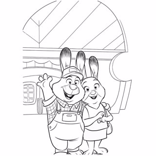 Zootropolis coloring page 15