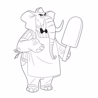 Zootropolis coloring page 17