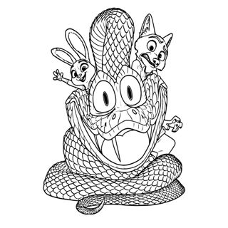 Zootropolis: Judy and Nick's Adventure with the Enormous Snake